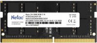 Купить оперативная память Netac DDR4 SO-DIMM 1x8Gb (NTBSD4N26SP-08) по цене от 671 грн.