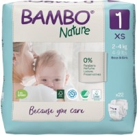 Купить подгузники Bambo Nature Diapers 1 (/ 22 pcs) по цене от 250 грн.