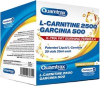 Купить сжигатель жира Quamtrax L-Carnitine 2500 Garcinia 500 20x25 ml: цена от 815 грн.
