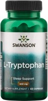 Купить аминокислоты Swanson L-Tryptophan 500 mg (60 cap) по цене от 1214 грн.