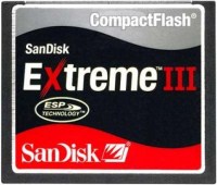 Купить карта памяти SanDisk Extreme III CompactFlash по цене от 209 грн.