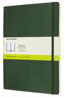 Купить блокнот Moleskine Plain Soft Notebook Large Green  по цене от 895 грн.