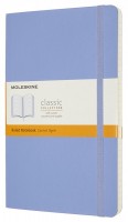 Купить блокнот Moleskine Ruled Notebook Large Soft Blue  по цене от 895 грн.