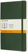 Купить блокнот Moleskine Ruled Notebook Large Soft Green  по цене от 895 грн.