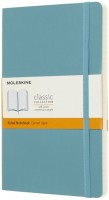Купить блокнот Moleskine Ruled Notebook Large Soft Ocean Blue: цена от 895 грн.