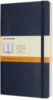 Купить блокнот Moleskine Ruled Notebook Large Soft Sapphire: цена от 895 грн.