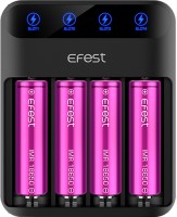Купить зарядка аккумуляторных батареек Efest Lush Q4  по цене от 495 грн.