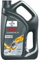 Купить моторное масло Fuchs Titan Supersyn D1 0W-20 5L  по цене от 1744 грн.