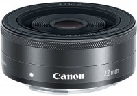 Купить объектив Canon 22mm f/2 EF-M STM  по цене от 7850 грн.