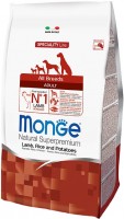 Купить корм для собак Monge Speciality Adult All Breed Lamb/Rice 15 kg  по цене от 4300 грн.