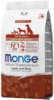 Купить корм для собак Monge Speciality All Breed Puppy/Junior Lamb/Rice 15 kg: цена от 3598 грн.