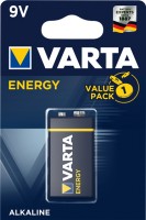Купить аккумулятор / батарейка Varta Energy 1xKrona  по цене от 80 грн.