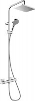 Купить душова система Hansgrohe Vernis Shape Showerpipe 230 26286000: цена от 14320 грн.