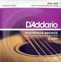 Купить струны DAddario Phosphor Bronze 10-27  по цене от 354 грн.