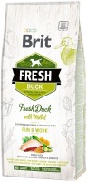 Купить корм для собак Brit Fresh Duck with Millet Adult Run & Work 12 kg  по цене от 2767 грн.