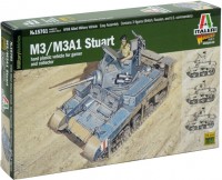 Купить сборная модель ITALERI M3/M3A1 Stuart (1:56)  по цене от 908 грн.