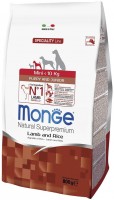 Купить корм для собак Monge Speciality Mini Puppy/Junior Lamb/Rice 0.8 kg: цена от 315 грн.