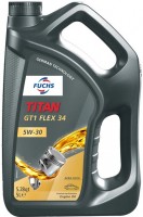 Купить моторное масло Fuchs Titan GT1 Flex 34 5W-30 5L: цена от 2081 грн.