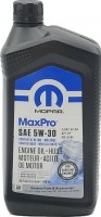 Купить моторное масло Mopar MaxPro 5W-30 SP/GF-6A 1L  по цене от 302 грн.