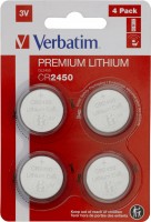 Купить аккумулятор / батарейка Verbatim Premium 4xCR2450  по цене от 98 грн.