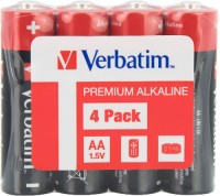 Купить акумулятор / батарейка Verbatim Premium 4xAA: цена от 54 грн.