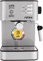 Купить кофеварка Rotex RCM750-S Life Espresso  по цене от 3069 грн.