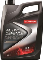 Купить моторное масло CHAMPION Active Defence 10W-40 SN 4L  по цене от 886 грн.