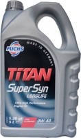 Купить моторное масло Fuchs Titan Supersyn Longlife 0W-40 5L  по цене от 2463 грн.