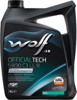 Купить моторное масло WOLF Officialtech 5W-30 C3 LL-III 4L  по цене от 1206 грн.