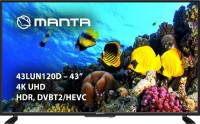 Купить телевизор MANTA 43LUN120D: цена от 9399 грн.