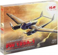 Купить сборная модель ICM FW 189A-1 (1:72)  по цене от 894 грн.