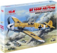 Купить сборная модель ICM Bf 109 F-4Z/Trop (1:48)  по цене от 499 грн.
