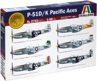 Купить сборная модель ITALERI P-51 D/K Pacific Aces (1:48)  по цене от 1183 грн.