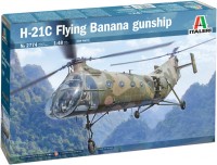 Купить сборная модель ITALERI H-21C Flying Banana GunShip (1:48): цена от 1827 грн.