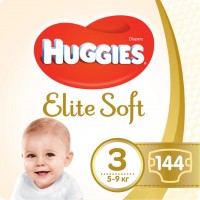Купить подгузники Huggies Elite Soft 3 (/ 144 pcs) по цене от 1669 грн.