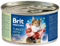 Купить корм для кошек Brit Premium Canned Turkey with Lamb  по цене от 81 грн.