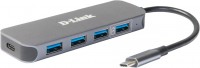 Купить картридер / USB-хаб D-Link DUB-2340: цена от 2199 грн.