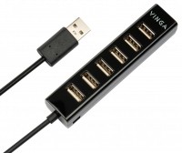Купить картридер / USB-хаб Vinga VHA2A7  по цене от 256 грн.
