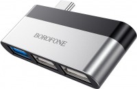 Купить картридер / USB-хаб Borofone DH1: цена от 150 грн.