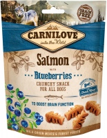 Купить корм для собак Carnilove Crunchy Snack Salmon with Blueberries 200 g  по цене от 149 грн.