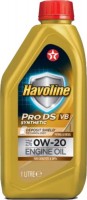 Купить моторное масло Texaco Havoline ProDS VB 0W-20 1L  по цене от 522 грн.