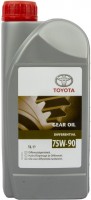 Купить трансмиссионное масло Toyota Differential Gear Oil 75W-90 1L: цена от 678 грн.