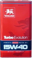Купить моторное масло Wolver Turbo Evolution 15W-40 4L  по цене от 701 грн.