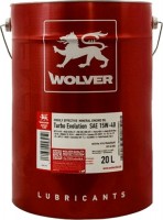 Купить моторное масло Wolver Turbo Evolution 15W-40 20L: цена от 3053 грн.