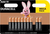 Купить аккумулятор / батарейка Duracell 10xAAA MN2400  по цене от 274 грн.