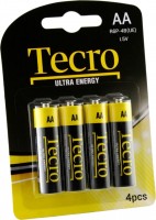 Купить аккумулятор / батарейка Tecro Ultra Energy 4xAA: цена от 45 грн.