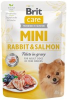 Купить корм для собак Brit Care Mini Rabbit/Salmon in Gravy 85 g: цена от 49 грн.