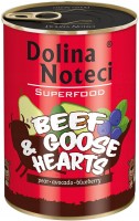 Купить корм для собак Dolina Noteci Superfood Beef/Goose Hearts 400 g: цена от 123 грн.