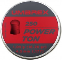 Купить пули и патроны Umarex Power Ton 4.5 mm 1.05 g 250 pcs  по цене от 572 грн.