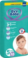 Купить подгузники Evy Baby Diapers 5 (/ 46 pcs) по цене от 411 грн.